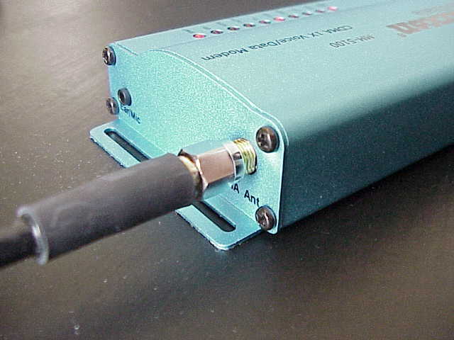 Figure 3 - Maxon MM-5100 antenna end